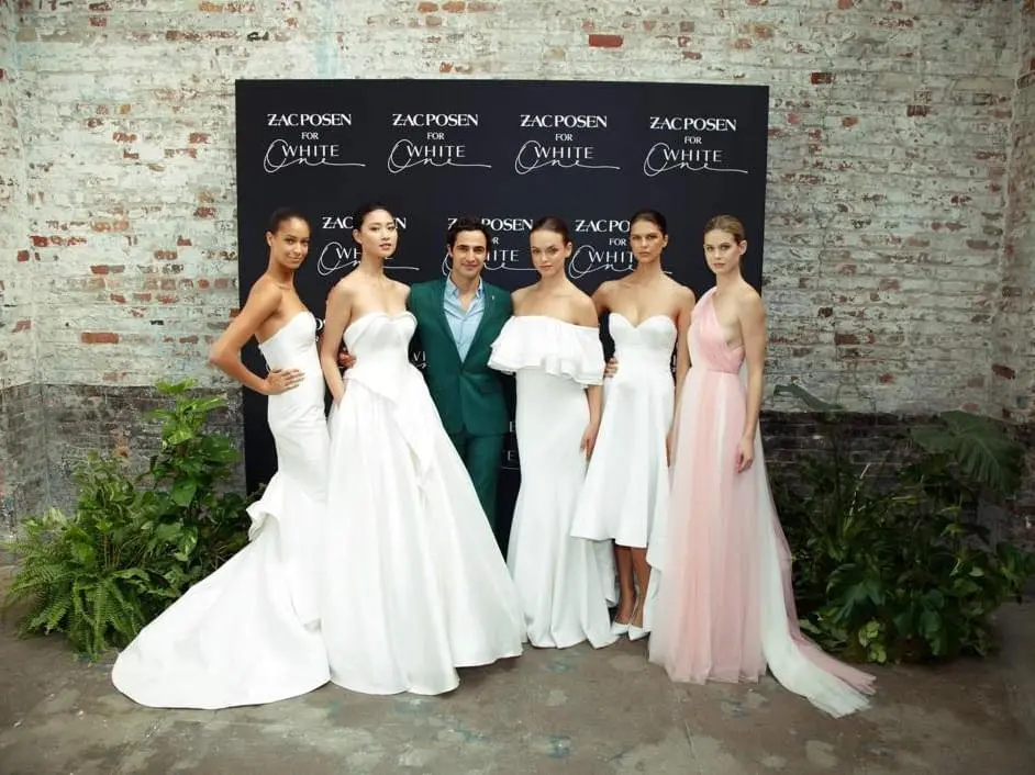 Bemutató Zac Posen White One esküvői ruha kollekciójáról