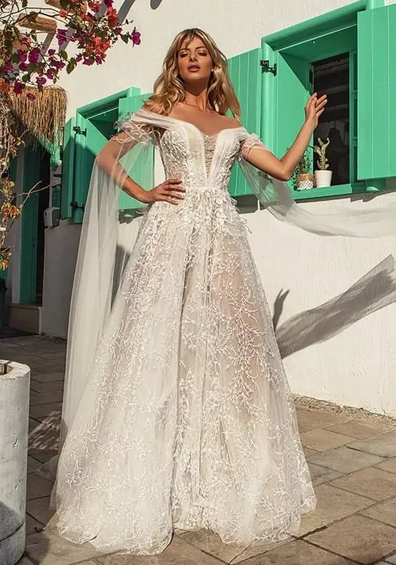 OKSANA MUKHA - Candice menyasszonyi ruha 