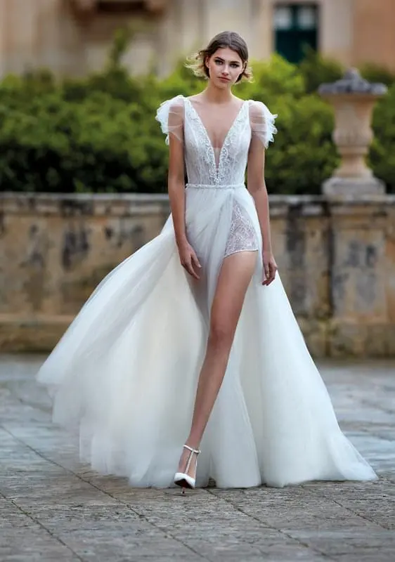 Nicole Milano Couture menyasszonyi ruha 