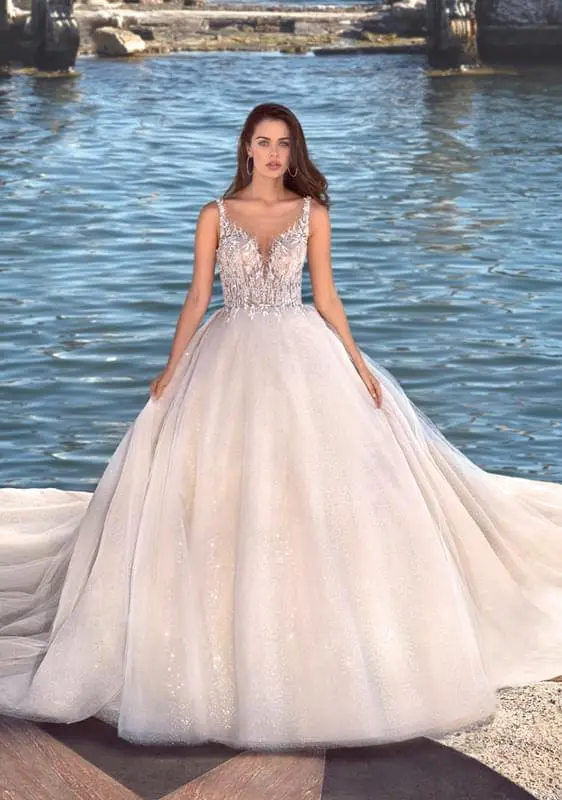 Demetrios Platinum - Kira - menyasszonyi ruha
