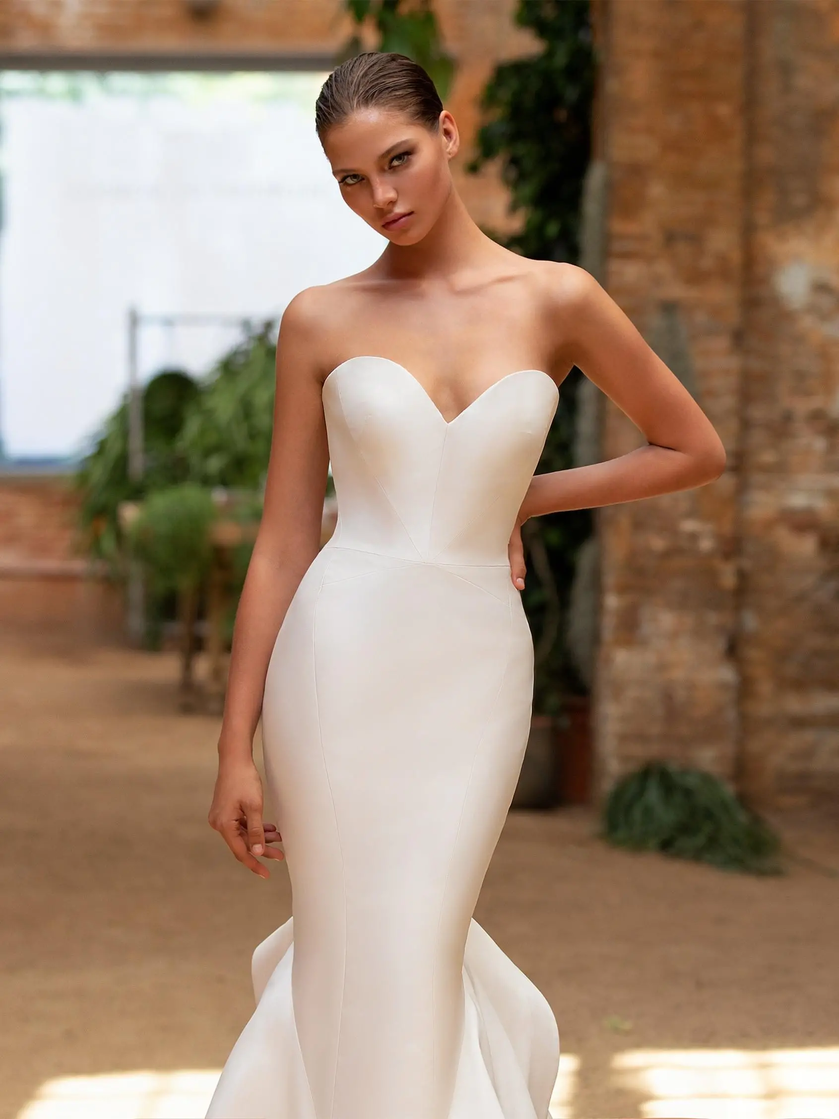 Zac Posen sellő menyasszonyi ruha, designer ruha