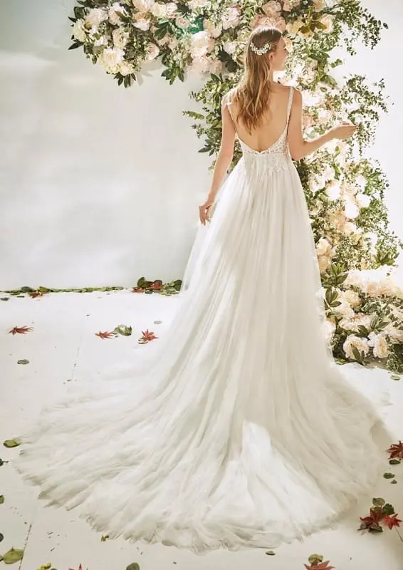 La Sposa A-vonalú menyasszonyi ruha